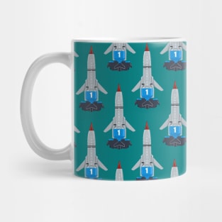 Thunderbird 1 Thunderbirds TV Original Series Scott Tracy Mug